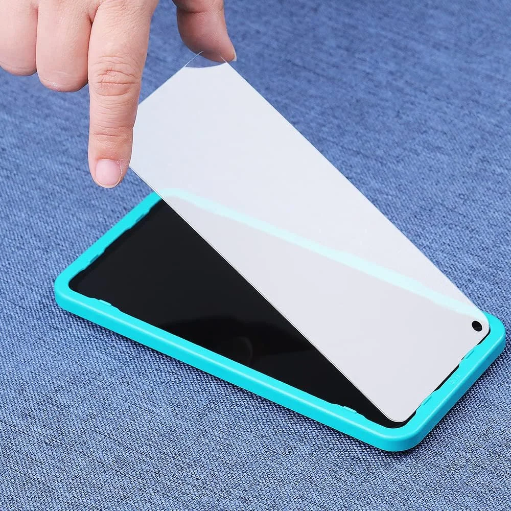 محافظ صفحه نمایش IBYWIND برای Realme GT Master Edition، بسته 2 عددی شیشه حرارت دیده با سختی 9H، همراه با 1 عدد محافظ لنز دوربین، 1 عدد فیلم فیبر کربن پشت، نصب آسان