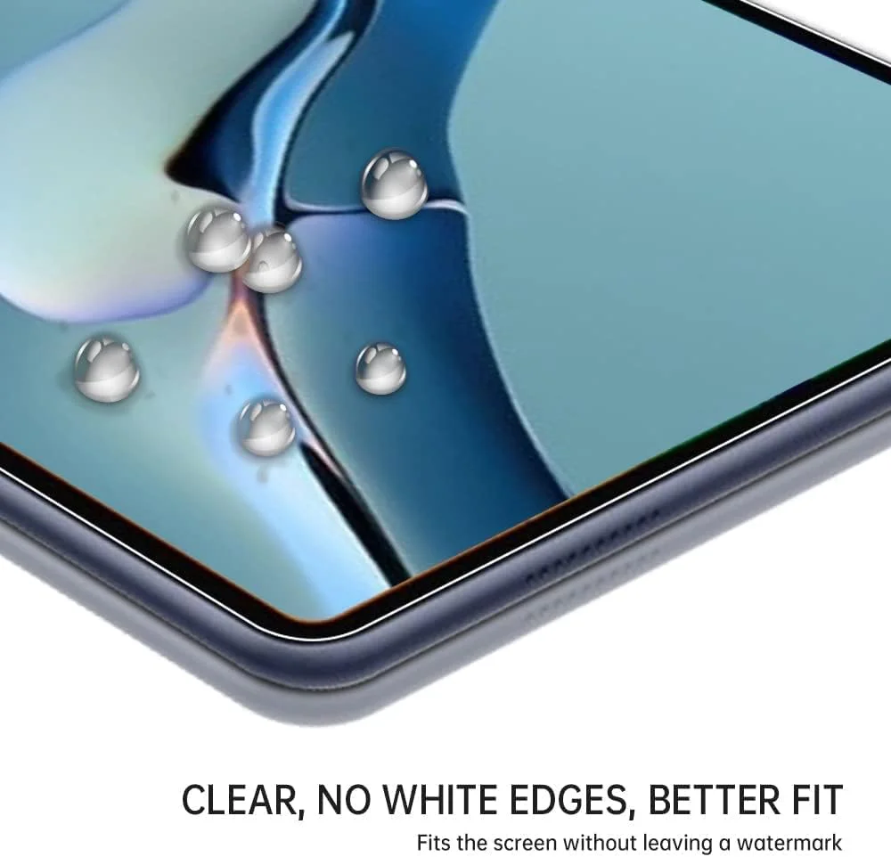 محافظ صفحه نمایش برای Realme Pad 10.4 اینچ، پوشش کامل لبه به لبه، شیشه حرارت دیده ضد خش، شفاف برای Realme Pad 10.4 اینچ