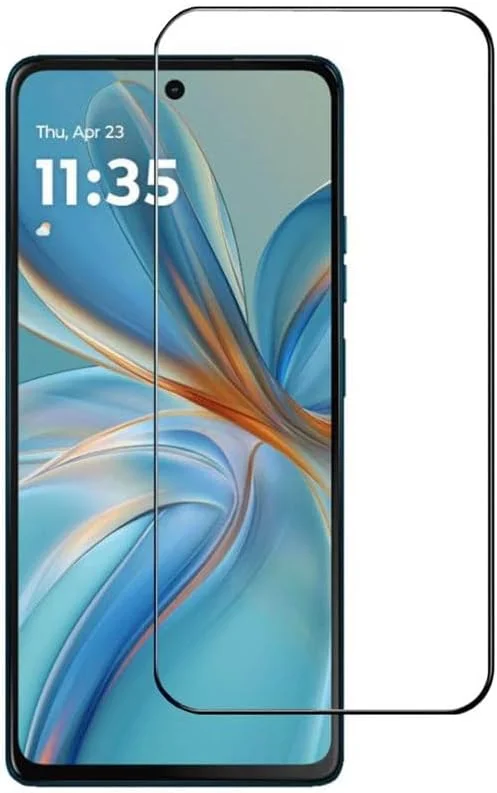 BURAQ 5D Screen Protector For Realme C21, Full Coverage, Ultra HD 9H Tempered Glass, Easy Installation Screen Protector For Realme C21