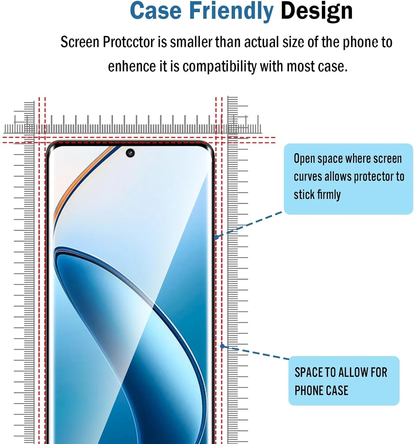محافظ صفحه نمایش شیشه ای حرارت دیده سه بعدی برای Realme 12 Pro/12 Pro+، سختی 9H، فوق العاده مقاوم، ضد اثر انگشت، بدون حباب، HD-Clear، پوشش کامل فیلم گوشی برای Realme 12 Pro/12 Pro Plus (2 عدد)