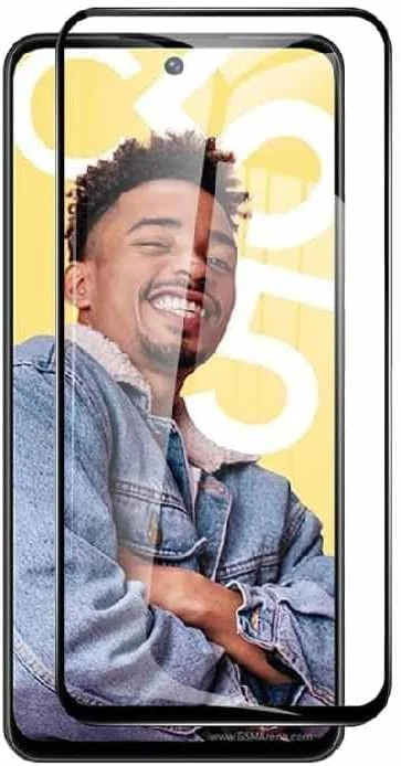 محافظ صفحه نمایش شیشه ای تمپرد Portal AE Realme C55 ضد ضربه و ضد خش [5D] سازگار با Realme C55
