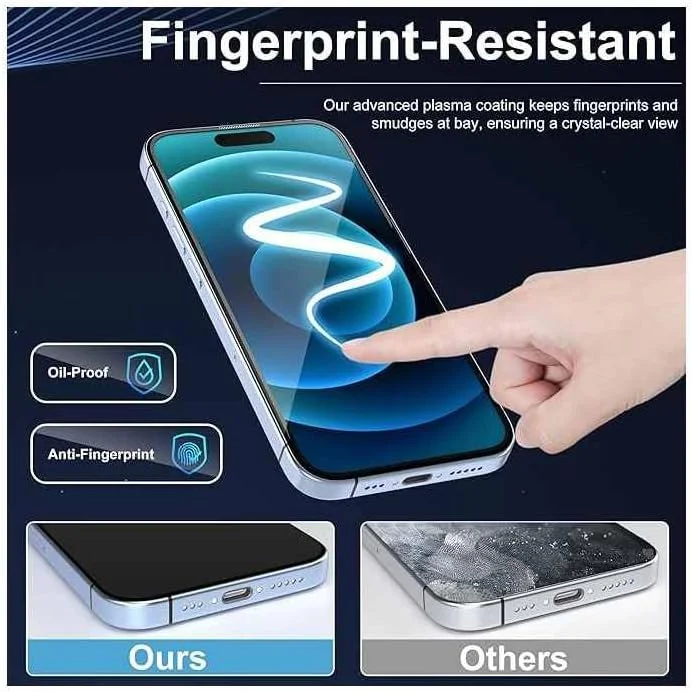 محافظ صفحه نمایش شیشه ای تمپرد Portal AE Realme C53 ضد خش و مقاوم در برابر شکستگی [5D] سازگار با Realme C53