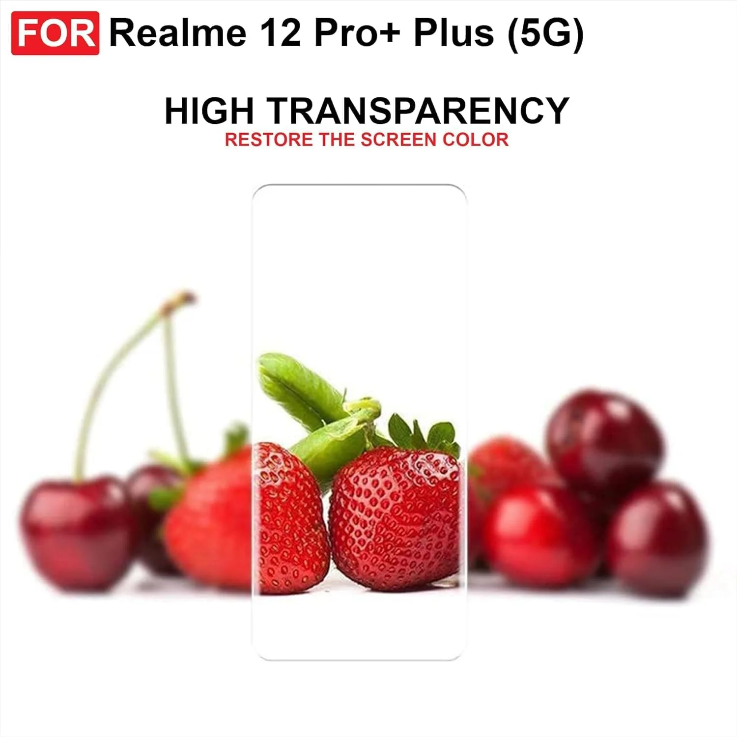 محافظ صفحه نمایش شیشه ای Realme 12 Pro Plus 5G - چسب کامل لبه به لبه منحنی سه بعدی، سازگار با اثر انگشت، ضد خش، سختی 9H محافظ صفحه نمایش شیشه ای Realme 12 Pro Plus 5G - چسب کامل لبه به لبه منحنی سه بعدی، سازگار با اثر انگشت، ضد خش، سختی 9H