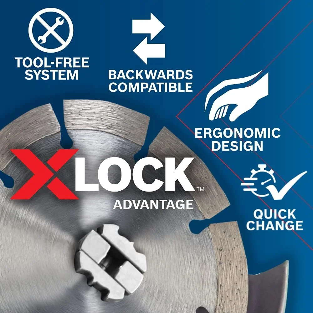 برس سیمی کاسه ای فولادی کربنی بوش WBX318 با قطر 3 اینچ و رابط X-LOCK