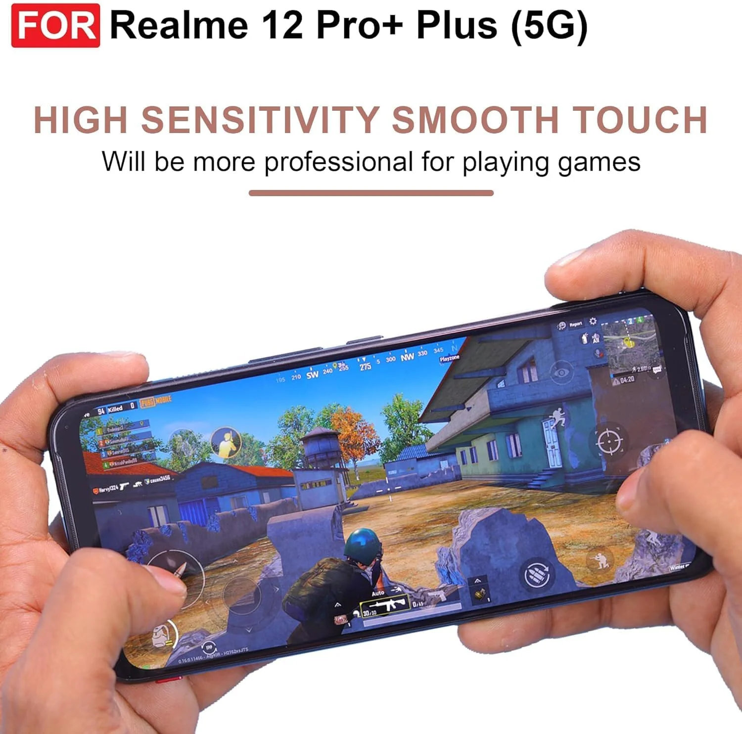 محافظ صفحه نمایش شیشه ای Realme 12 Pro Plus 5G - چسب کامل لبه به لبه منحنی سه بعدی، سازگار با اثر انگشت، ضد خش، سختی 9H محافظ صفحه نمایش شیشه ای Realme 12 Pro Plus 5G - چسب کامل لبه به لبه منحنی سه بعدی، سازگار با اثر انگشت، ضد خش، سختی 9H