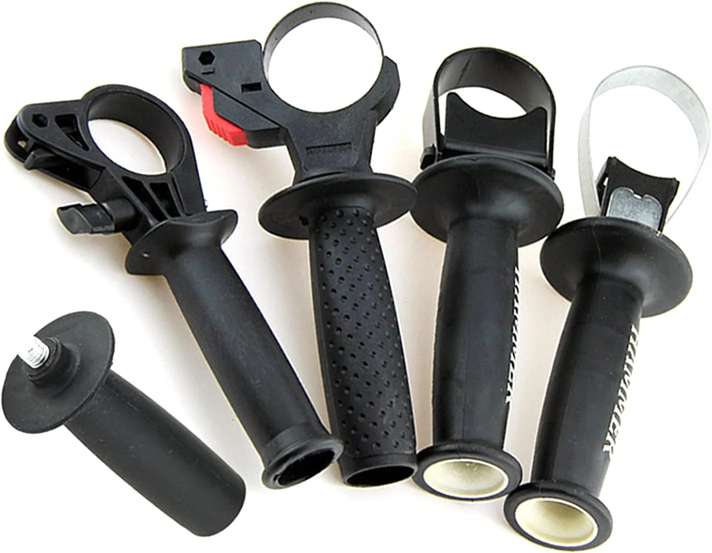 دسته کمکی پلاستیکی مشکی چکش برقی Still Awake، 2 عددی، دسته جلویی جانبی برای بوش GBH2-20/22/24، لوازم جانبی ابزار برقی (Bosch-20/22/24)