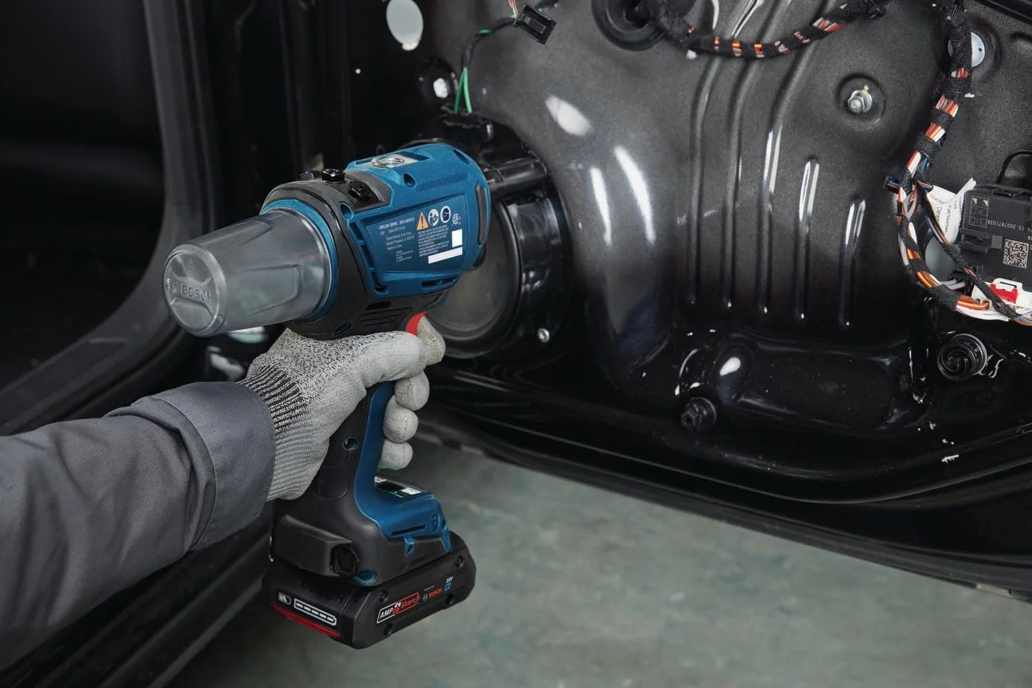 ابزار پرچ کن بوش مدل GRG18V-3600CN، 18 ولت، براشلس (فقط بدنه)