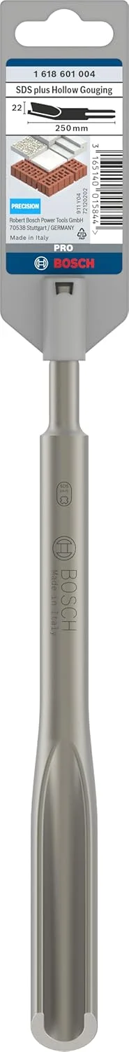 قلم چکش بوش 1618601004 SDS-Plus، 22 میلی متر x 250 میلی متر، نقره ای