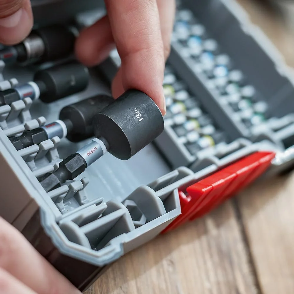 بوش 1 عدد PRO بکس ضربه ای (145 x 65 میلی متر، لوازم جانبی حرفه ای پیچ گوشتی، پیچ گوشتی)