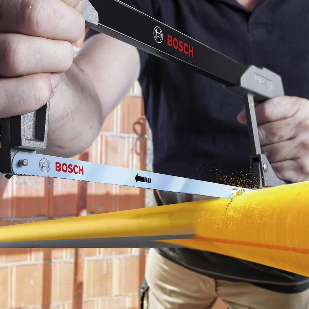 اره کمانی فلز بر بوش مدل SR-1686 2608003031 با تیغه (24T) (آبی)