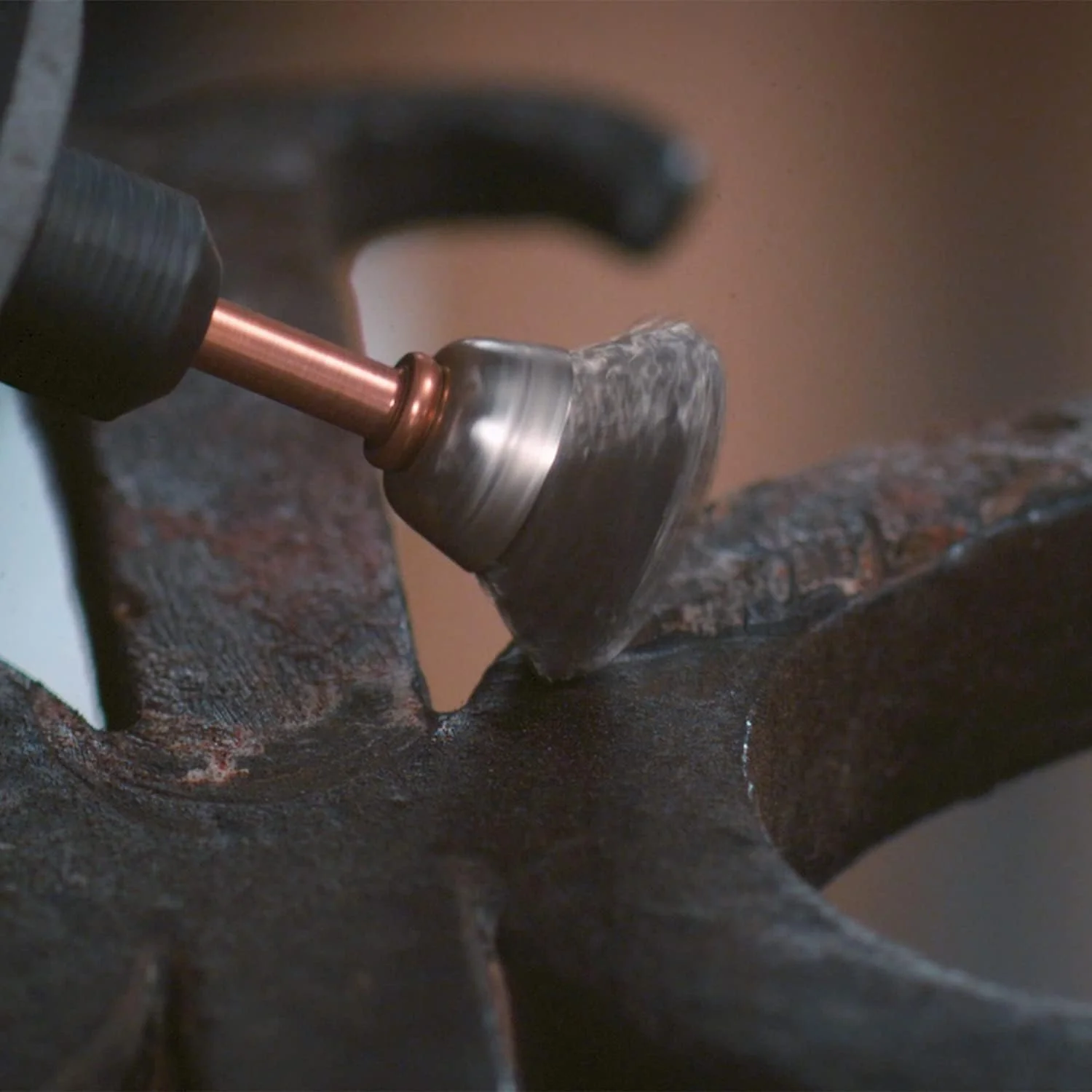 برس های استیل ضد زنگ درمل بوش 531-02 (بسته 2 عددی)، 1/2 اینچ