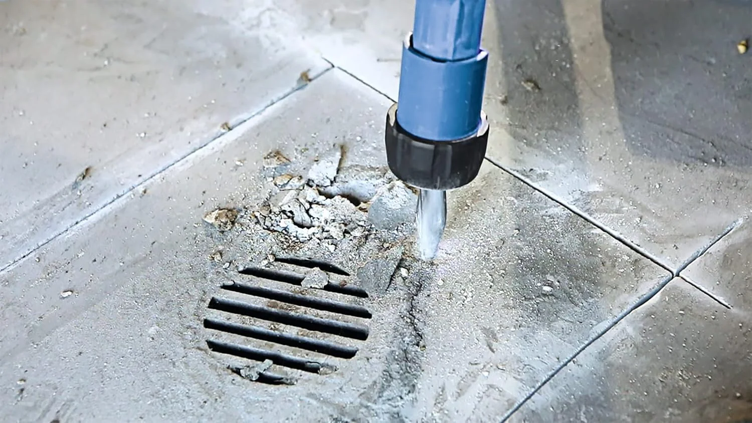 قلم نوک ستاره ای چرخشی 16 اینچی SDS-max® بوش مدل HSD1936 BlueCollar™ R-Tec به همراه آداپتور گرد و غبار