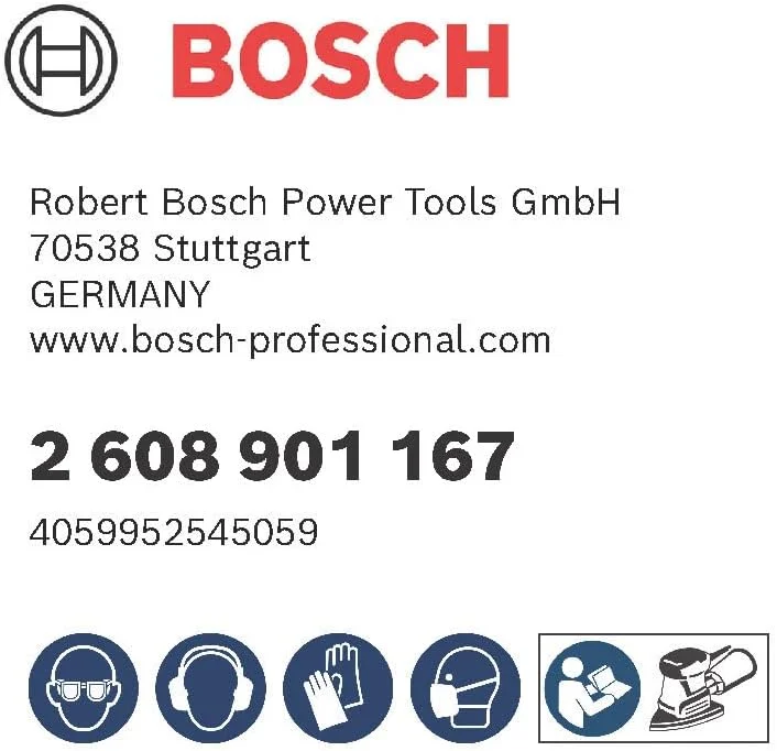 سنباده سمباده لرزان بوش پروفشنال Expert C470، سایز 100x150 میلی متر، زبری 400