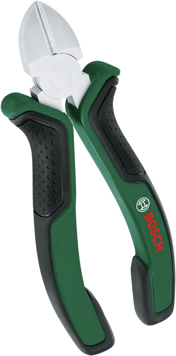 سیم چین مورب بوش 160 میلی متر (تیغه های سخت شده القایی دقیق و پایدار؛ سطح نیکل اندود شده برای افزایش مقاومت در برابر زنگ زدگی؛ طراحی ارگونومیک با دستگیره نرم)