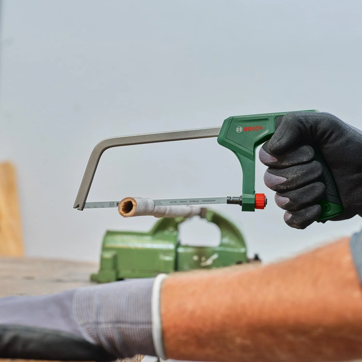 تیغه اره آهن بر بوش مدل Precise طول 150 میلی متر، بسته 3 عددی (لوازم جانبی اره آهن بر 150 میلی متر؛ 24 دندانه در اینچ؛ تیغه اره دو فلزی بادوام برای برش های دقیق در فلز، پلاستیک و چوب نرم؛ دندانه های اره سخت)