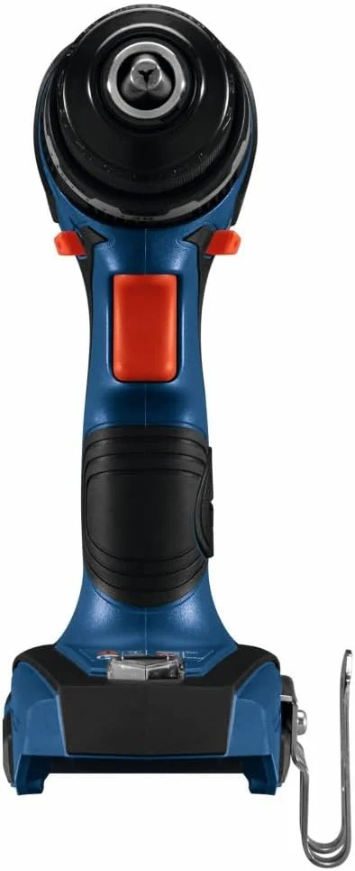 دریل چکشی/پیچ گوشتی براشلس بوش مدل GSB18V-535CN، 18 ولت، آماده اتصال، مقاوم و جمع و جور، با درایو 1/2 اینچ (فقط ابزار)