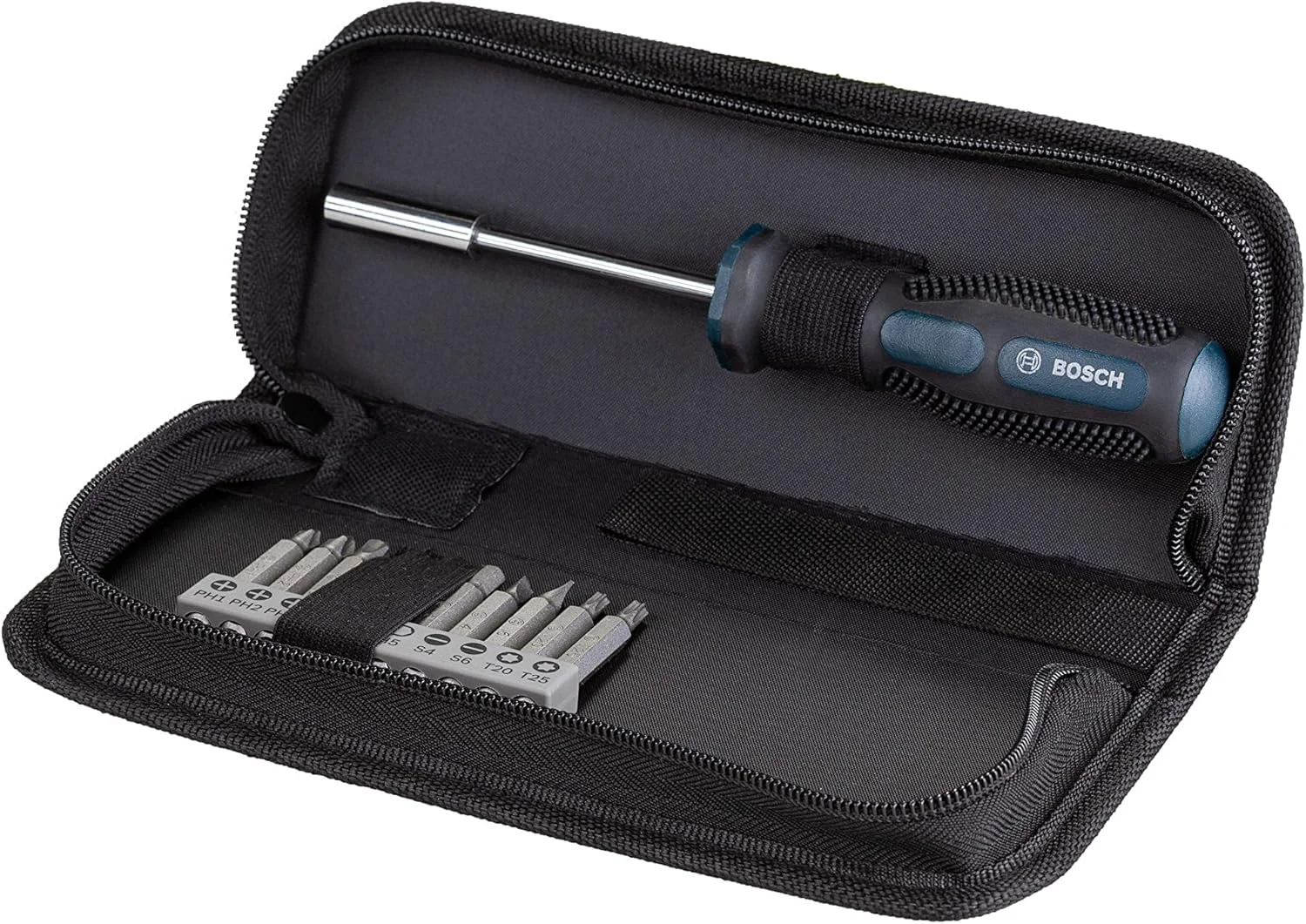 مجموعه ابزار دستی 11 تکه بوش در کیف برزنتی