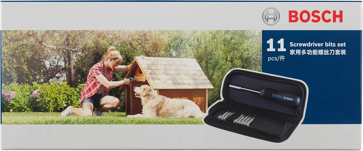 مجموعه ابزار دستی 11 تکه بوش در کیف برزنتی