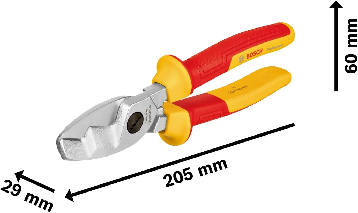 Bosch Professional VDE Cable Scissors - 200mm