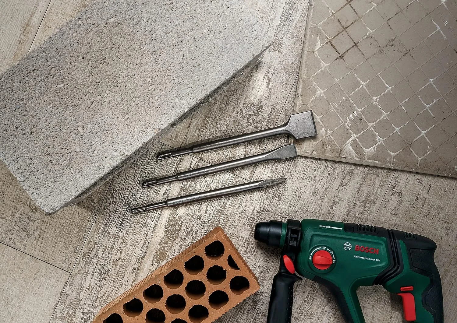 مجموعه 3 عددی قلم بوش SDS-Plus مدل 2607019457