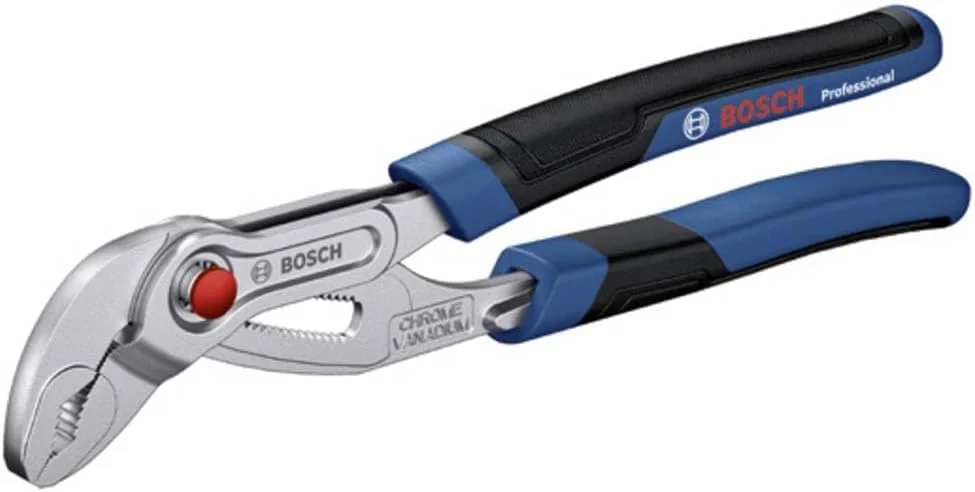 Bosch Professional Water Pump Pliers (250 mm, 2K Soft Grip, Chrome-Vanadium Steel) Bosch Professional Water Pump Pliers (250 mm, 2K Soft Grip, Chrome-Vanadium Steel)