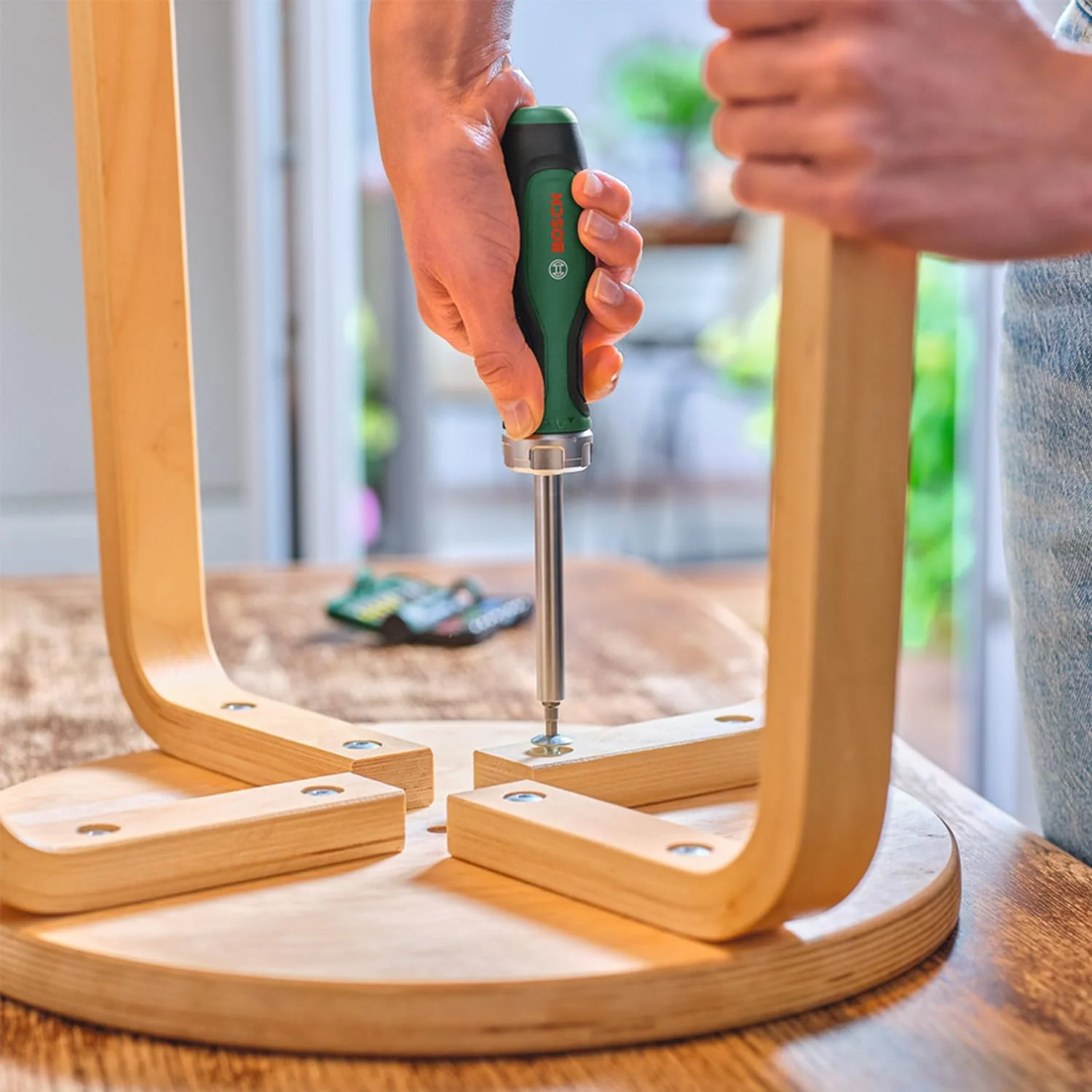 پیچ گوشتی جغجغه ای بوش