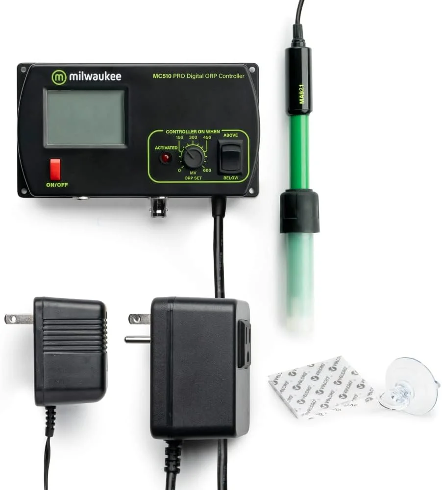 کنترلر ORP میلواکی مدل MC510 به همراه کیت نصب، 1000 mV، دقت -5 mV کنترلر ORP میلواکی مدل MC510 به همراه کیت نصب، 1000 mV، دقت -5 mV