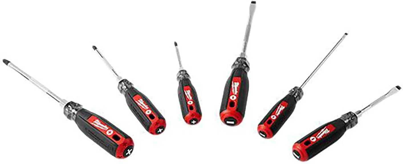 مجموعه پیچ گوشتی 6 عددی با دسته نرم میلواکی