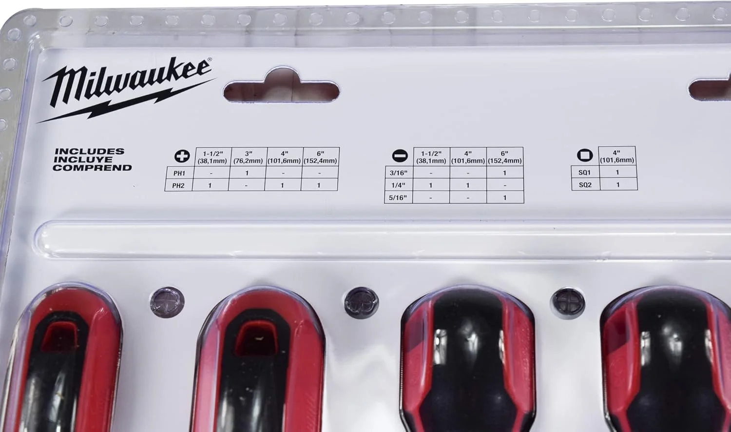 مجموعه پیچ گوشتی 10 عددی میلواکی مدل 48-22-2710 مجموعه پیچ گوشتی 10 عددی میلواکی مدل 48-22-2710