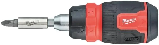 پیچ گوشتی جغجغه ای کوتاه میلواکی به همراه 7 سری PH/PZ/TX/SL و نگهدارنده مغناطیسی سری