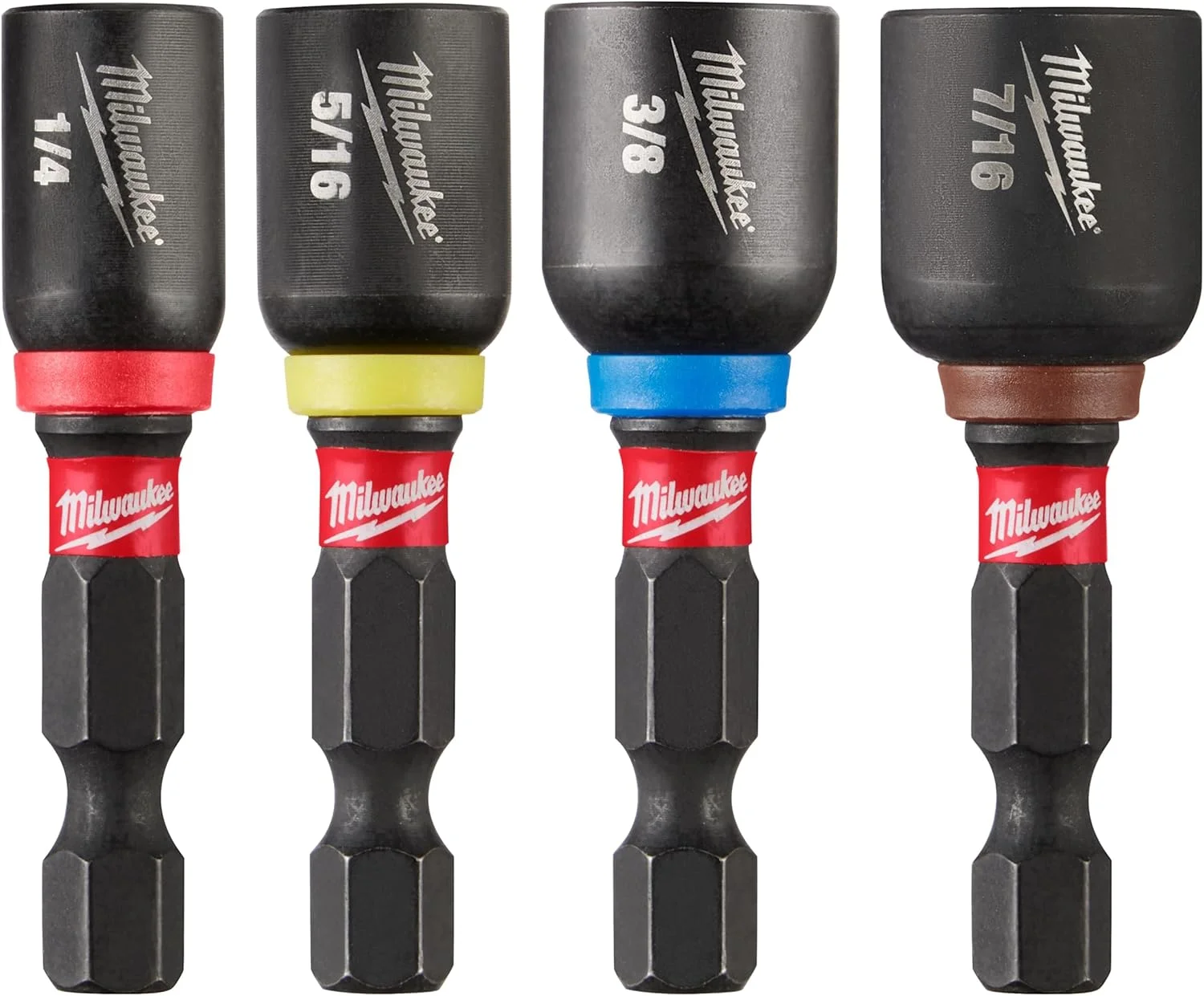 ست بکس مگنتی شوک ویو میلواکی (1/4 اینچ، 5/16 اینچ، 3/8 اینچ، 7/16 اینچ)