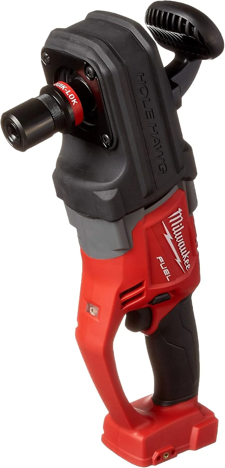 دریل زاویه ای قائم میلواکی 2708-20 M18 Fuel Hole Hawg با کوئیک-لاک (فقط بدنه)