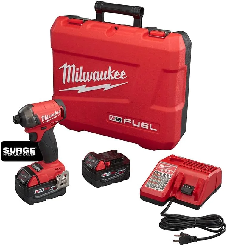 کیت درایور هیدرولیک Milwaukee Elec Tool DB303552 Fuel Surge با درایو 1/4 اینچ شش گوش مدل 2760-22