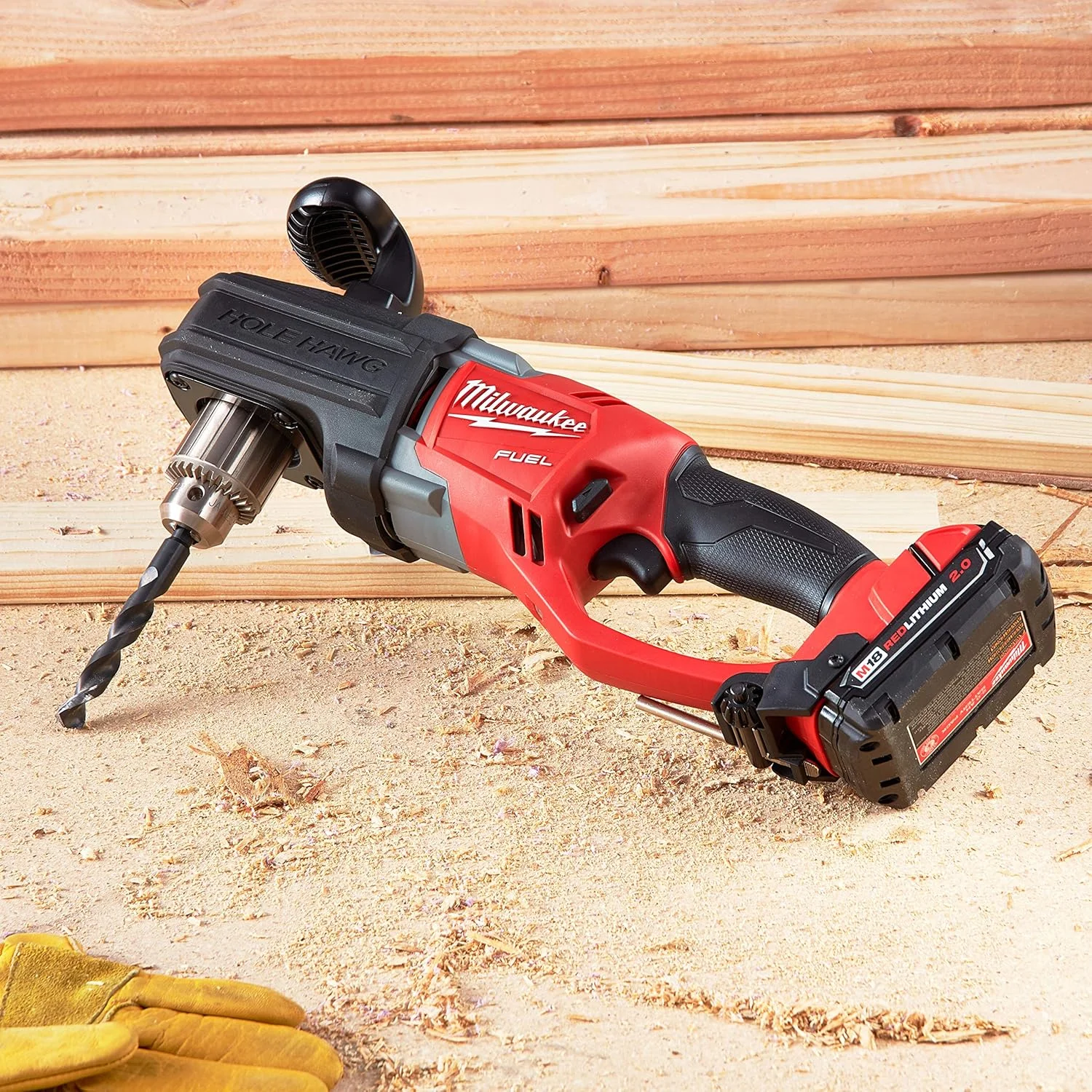 دریل زاویه ای 1/2 اینچ Milwaukee M18 18V FUEL HOLE HAWG (فقط ابزار) دریل زاویه ای 1/2 اینچ Milwaukee M18 18V FUEL HOLE HAWG (فقط ابزار)