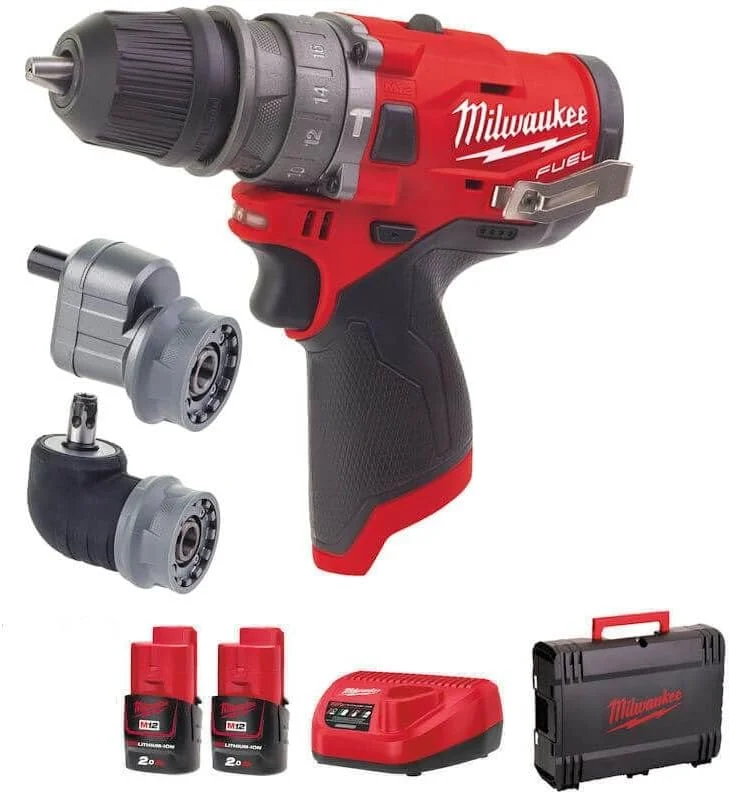 مجموعه دریل ضربه ای Milwaukee M12 FPDXKIT-202X M12FPDXKIT ولتاژ 12 (2x2.0Ah) مجموعه دریل ضربه ای Milwaukee M12 FPDXKIT-202X M12FPDXKIT ولتاژ 12 (2x2.0Ah)