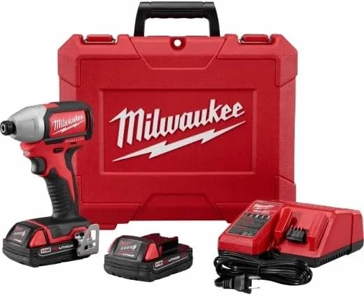 کیت درایور ضربه ای M18 1/4 اینچی شش گوش براشلس میلواکی مدل 2750-22CT