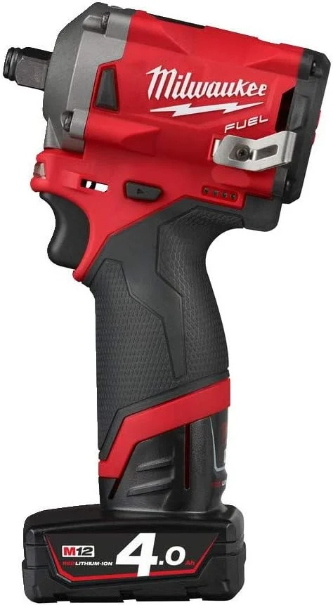 آچار ضربه ای شارژی MILWAUKEE M12 FIWF12-422X (12 ولت، 1x2.0 1x4.0 آمپر ساعت)