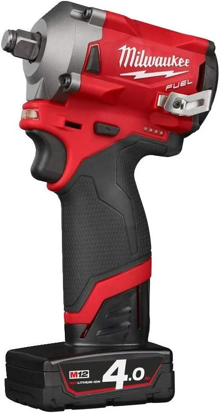 آچار ضربه ای شارژی MILWAUKEE M12 FIWF12-422X (12 ولت، 1x2.0 1x4.0 آمپر ساعت)