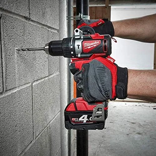 دریل چکشی شارژی براشلس کامپکت میلواکی مدل M18BLPD2-0 (فقط بدنه)