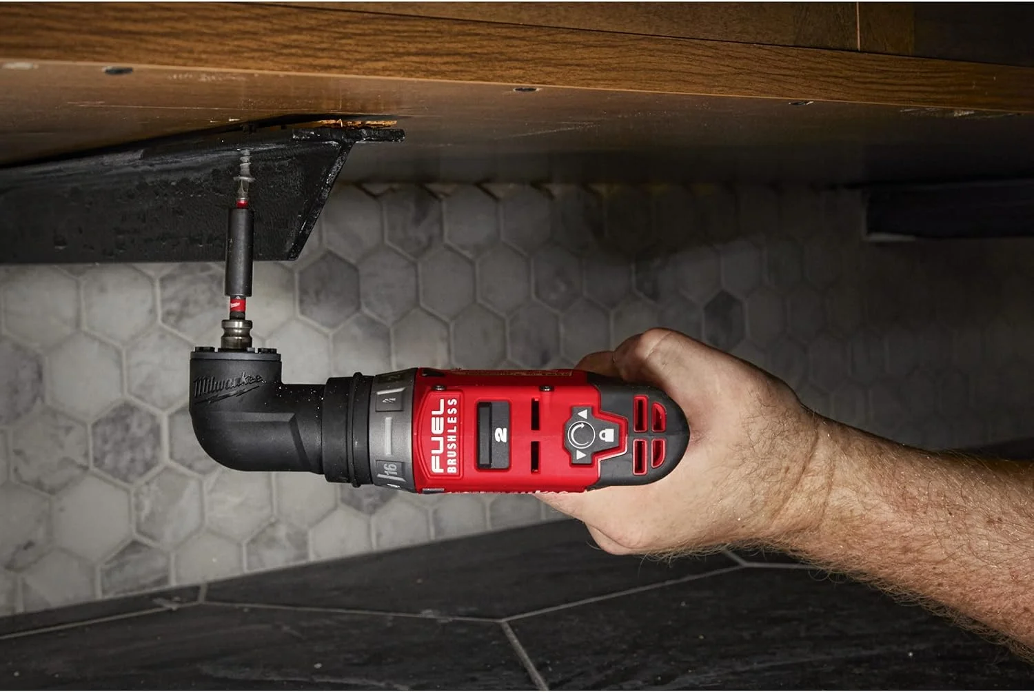 پیچ گوشتی شارژی Milwaukee M12 Fuel FPDXKIT-202X - دارای 2 باتری 2.0 آمپر - 1 شارژر 4933464979