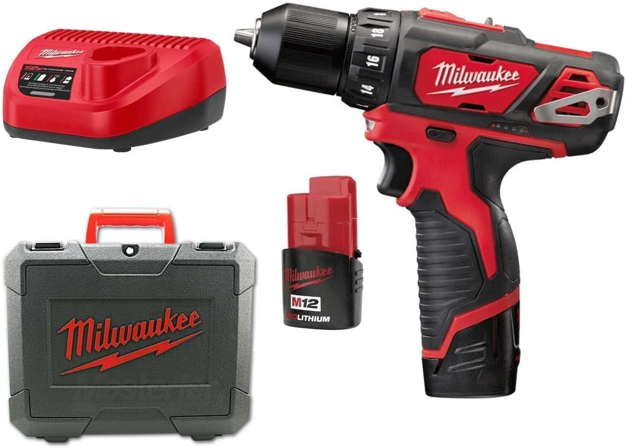 دریل شارژی میلواکی مدل M12 BDD-201C