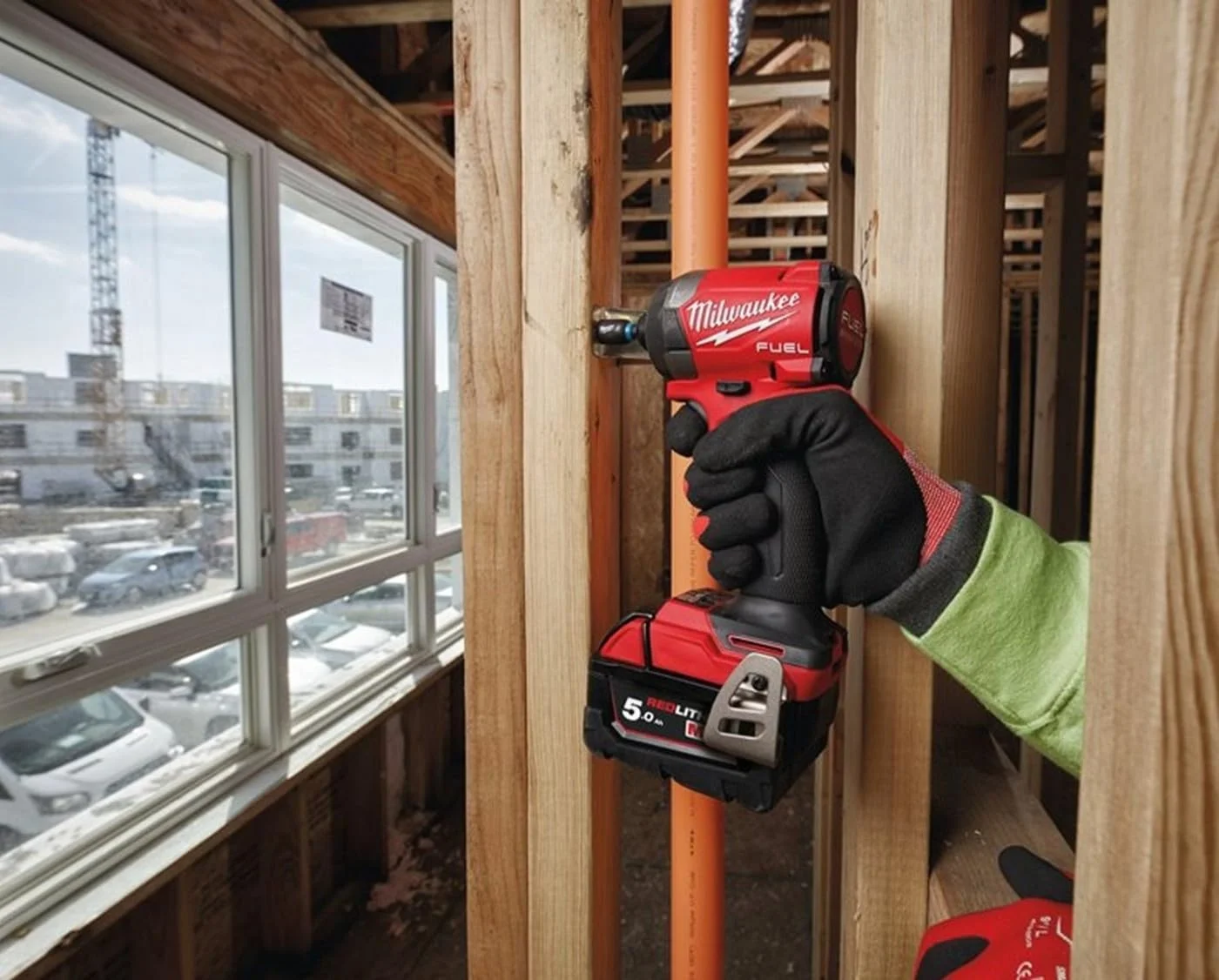 دریل ضربه ای شارژی Milwaukee 4933498061 M18FID3-0، چند رنگ