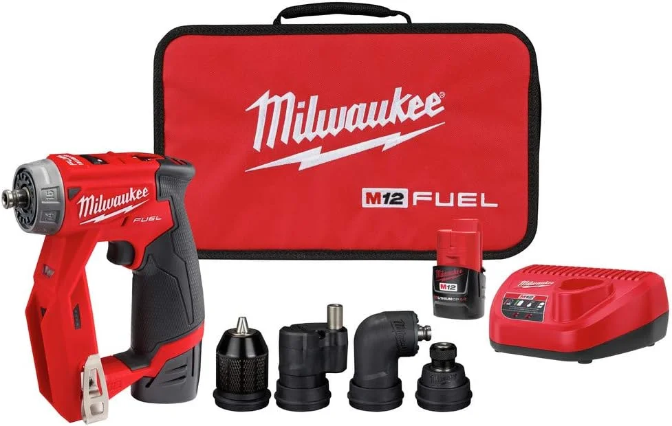 کیت دریل/دریل پیچ گوشتی نصب سوخت Milwaukee 2505-22 M12