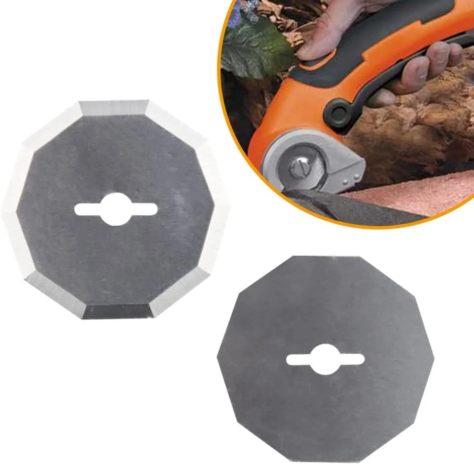 تیغه های جایگزین قیچی شارژی KINTLE مدل WA2300 4V ZipSnip (1-1/2 اینچ) - سازگار با Worx ZipSnip و پیچ گوشتی 4 ولت Black+Decker - مناسب برای RC2600K RC2601 RC2602 WX080L WX081