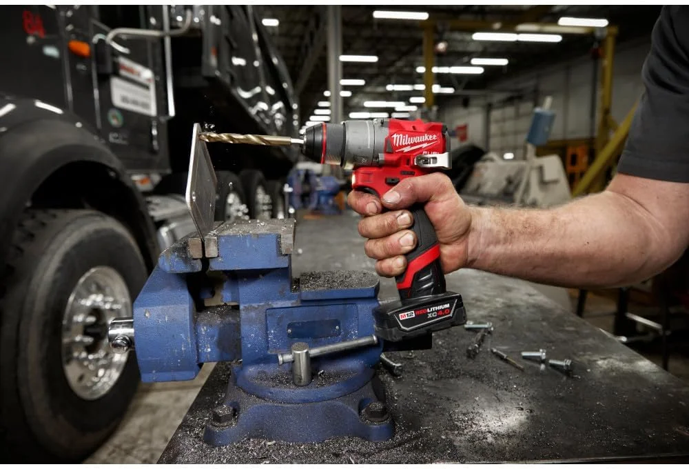 دریل پیچ گوشتی 1/2 اینچی میلواکی - 12 ولت سوختی - 3403-20 بدون باتری و بدون شارژر