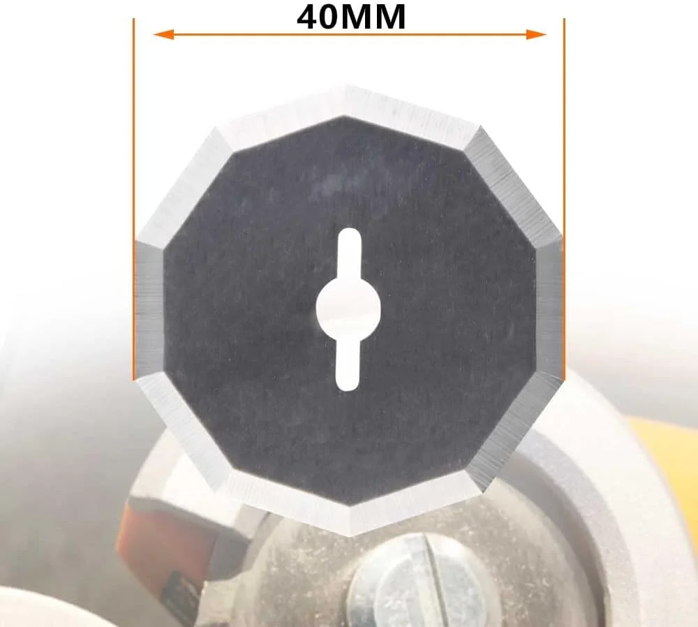 تیغه های جایگزین قیچی شارژی KINTLE مدل WA2300 4V ZipSnip (1-1/2 اینچ) - سازگار با Worx ZipSnip و پیچ گوشتی 4 ولت Black+Decker - مناسب برای RC2600K RC2601 RC2602 WX080L WX081