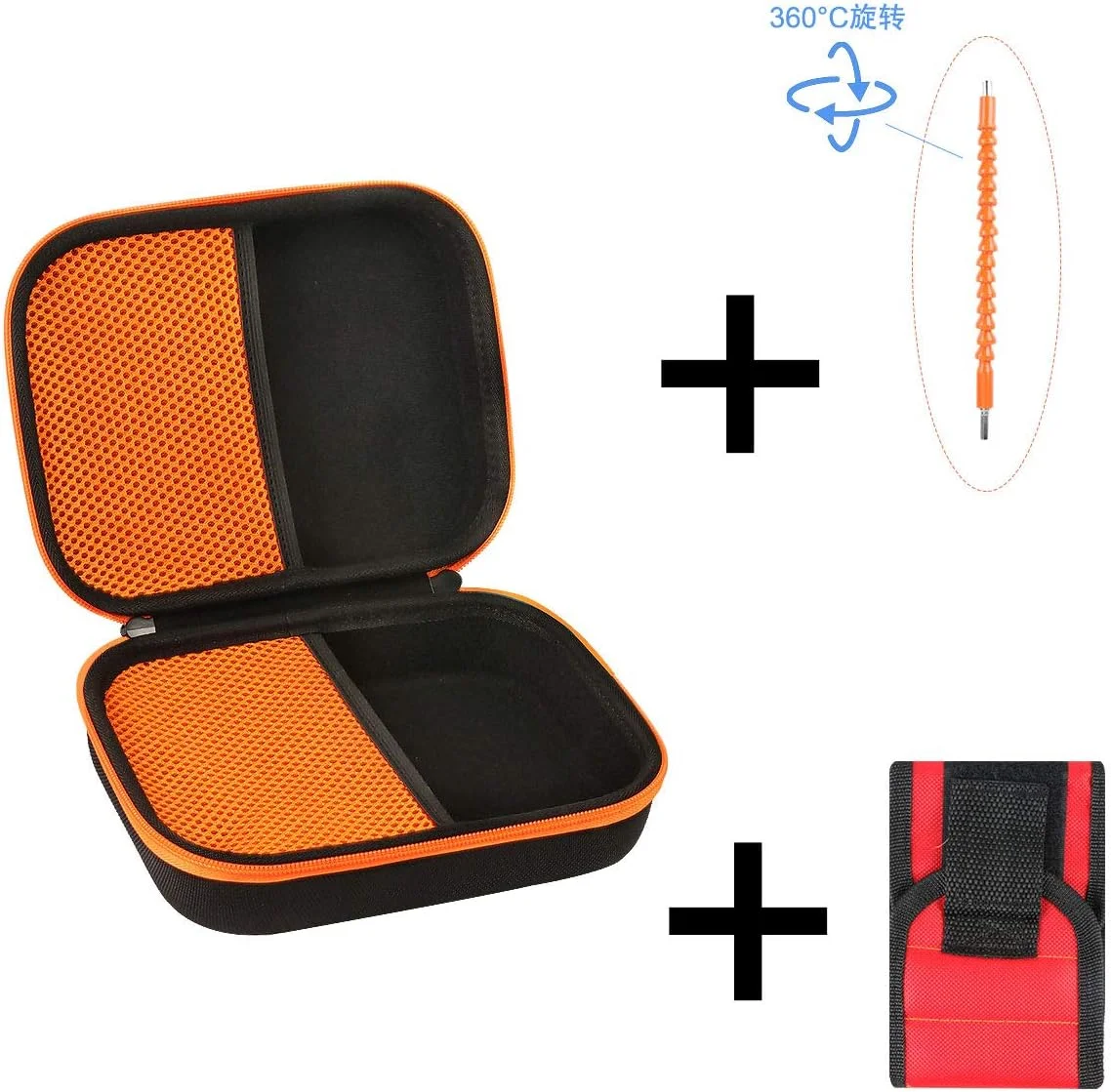 کیف حمل سخت Aenllosi برای پیچ گوشتی شارژی BLACK+DECKER 4V MAX مدل BDCSFL20C