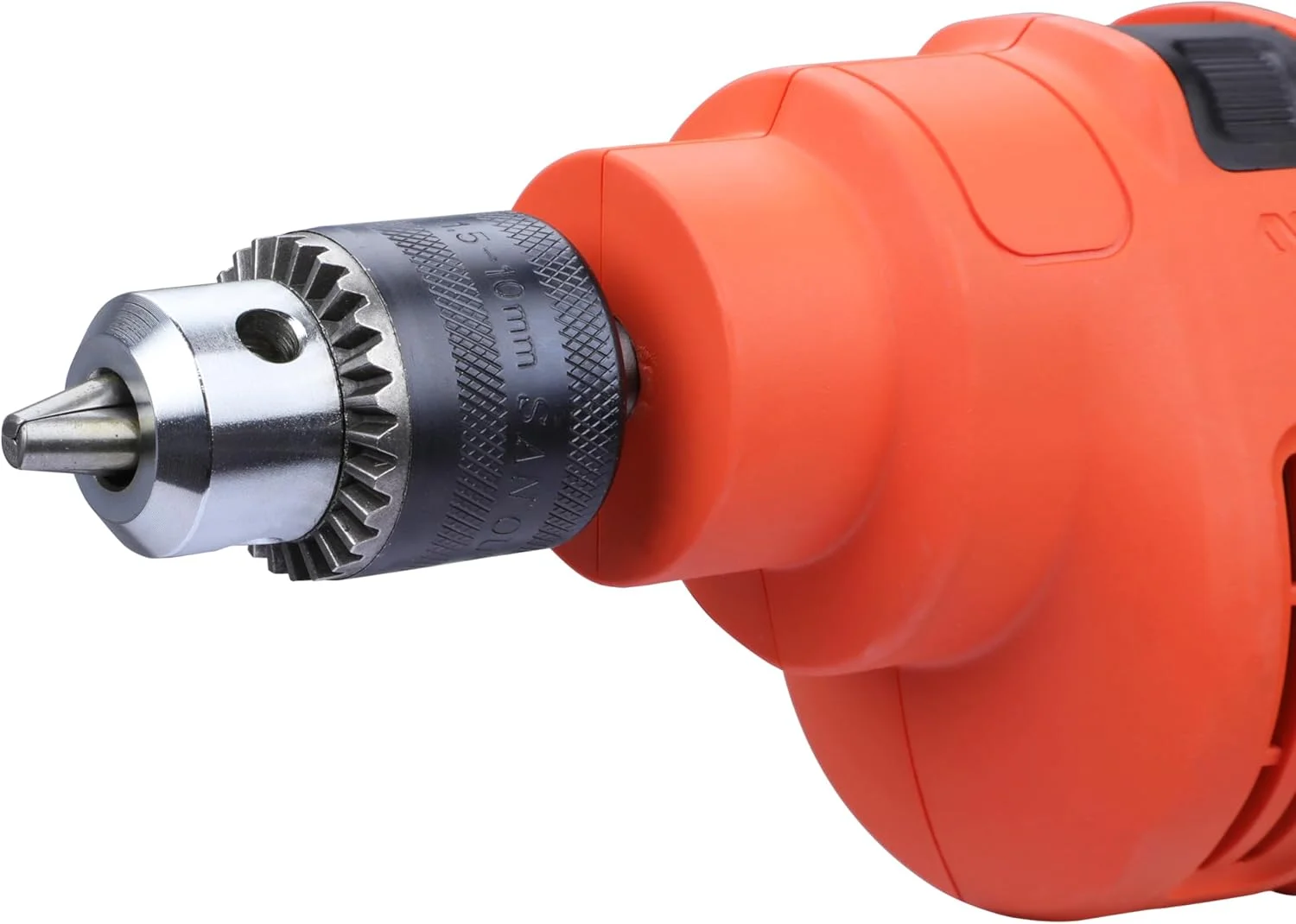 دریل چکشی تک سرعته 550 وات بلک اند دکر مدل KR5010 با سرعت 2800 دور در دقیقه، مته 10 میلی متری، مناسب برای مصارف خانگی و سوراخکاری مصالح ساختمانی، فولاد و چوب، نارنجی دریل چکشی تک سرعته 550 وات بلک اند دکر مدل KR5010 با سرعت 2800 دور در دقیقه، مته 10 میلی متری، مناسب برای مصارف خانگی و سوراخکاری مصالح ساختمانی، فولاد و چوب، نارنجی