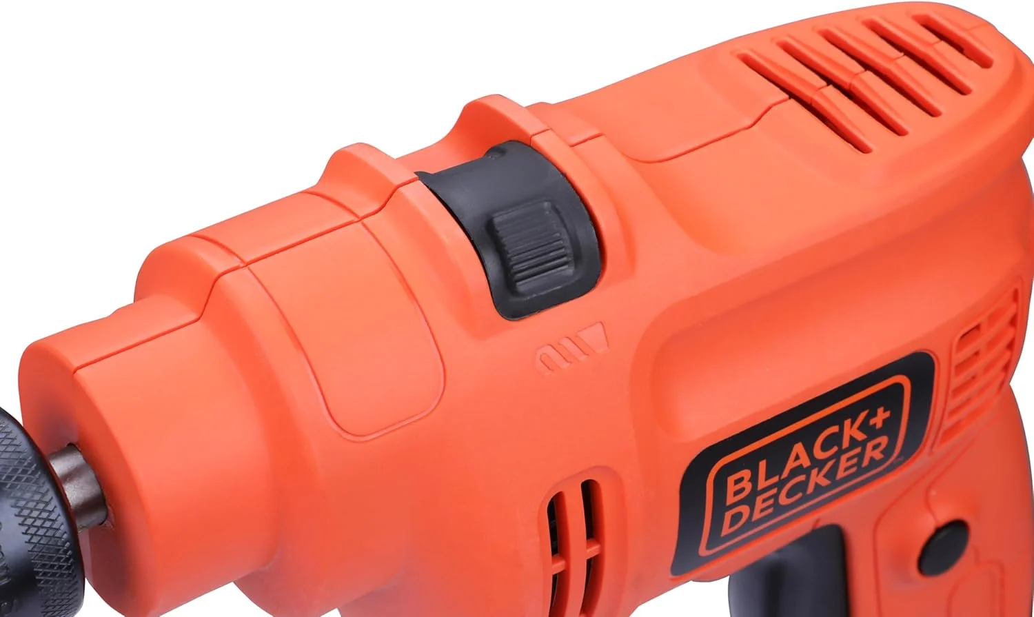 دریل چکشی تک سرعته 550 وات بلک اند دکر مدل KR5010 با سرعت 2800 دور در دقیقه، مته 10 میلی متری، مناسب برای مصارف خانگی و سوراخکاری مصالح ساختمانی، فولاد و چوب، نارنجی دریل چکشی تک سرعته 550 وات بلک اند دکر مدل KR5010 با سرعت 2800 دور در دقیقه، مته 10 میلی متری، مناسب برای مصارف خانگی و سوراخکاری مصالح ساختمانی، فولاد و چوب، نارنجی