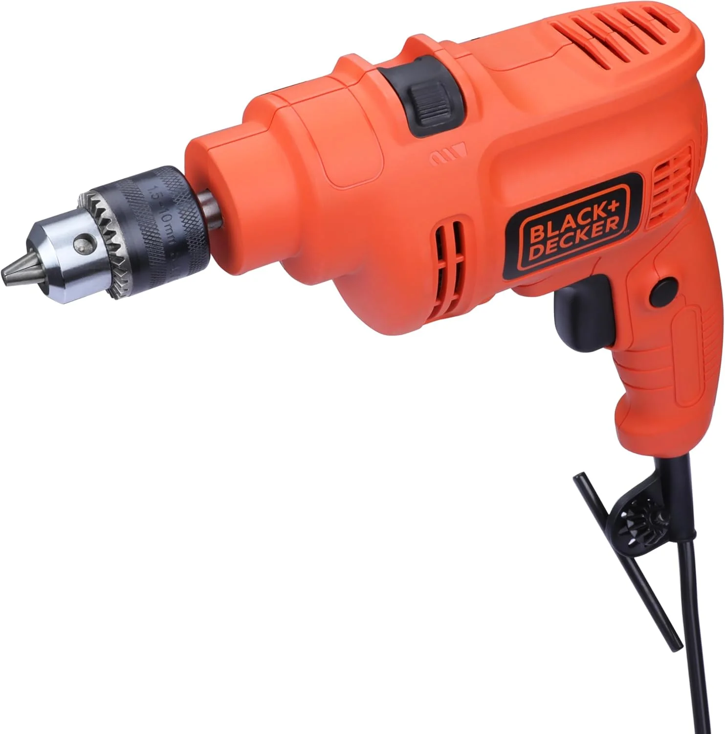 دریل چکشی تک سرعته 550 وات بلک اند دکر مدل KR5010 با سرعت 2800 دور در دقیقه، مته 10 میلی متری، مناسب برای مصارف خانگی و سوراخکاری مصالح ساختمانی، فولاد و چوب، نارنجی دریل چکشی تک سرعته 550 وات بلک اند دکر مدل KR5010 با سرعت 2800 دور در دقیقه، مته 10 میلی متری، مناسب برای مصارف خانگی و سوراخکاری مصالح ساختمانی، فولاد و چوب، نارنجی